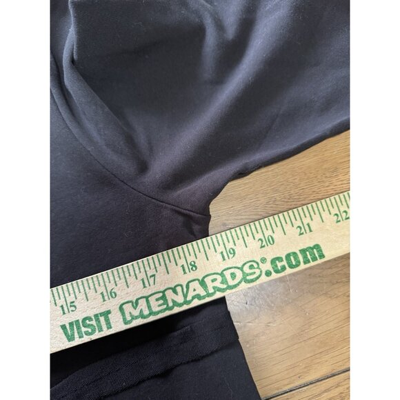 Lulu‎ B Button Down Tunic Top Size Medium Cotton Blend Artsy Lagenlook Stretch - Picture 5 of 11